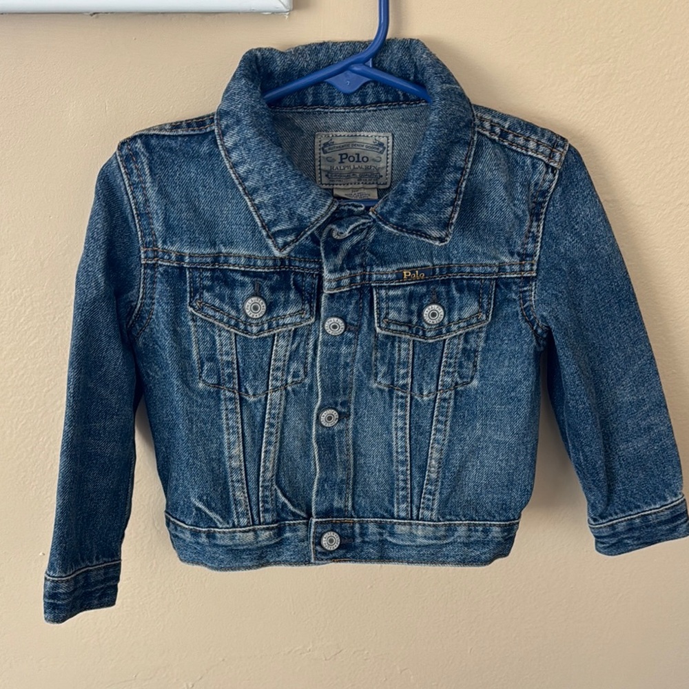 Baby boy Jean jacket size 24months .
